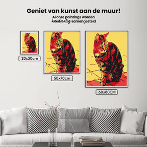 Diamond Painting - Groene ogen - SEOS®