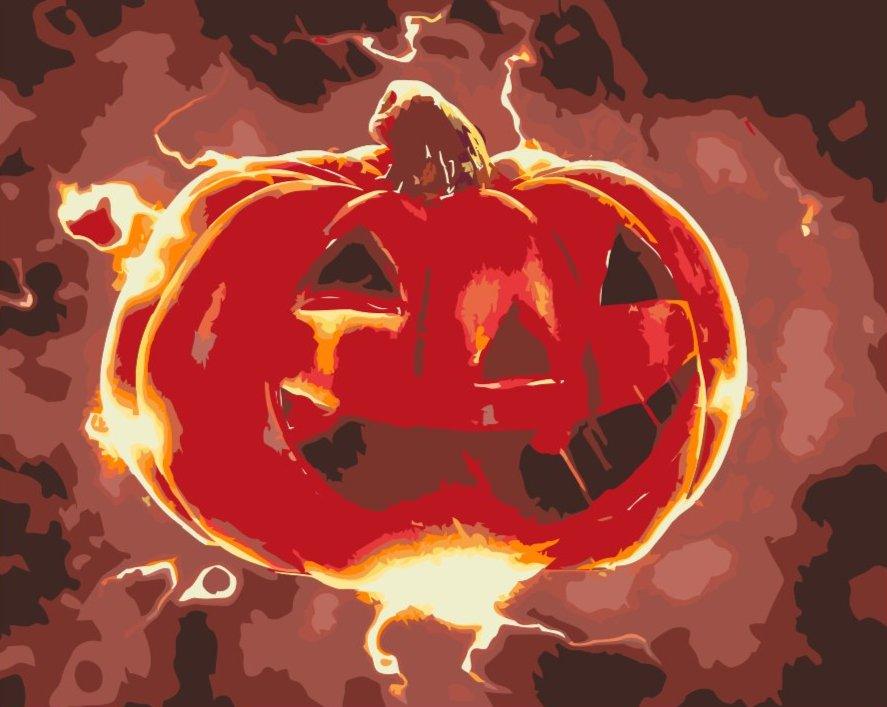 Diamond Painting - Halloween pompoen - SEOS Shop ®