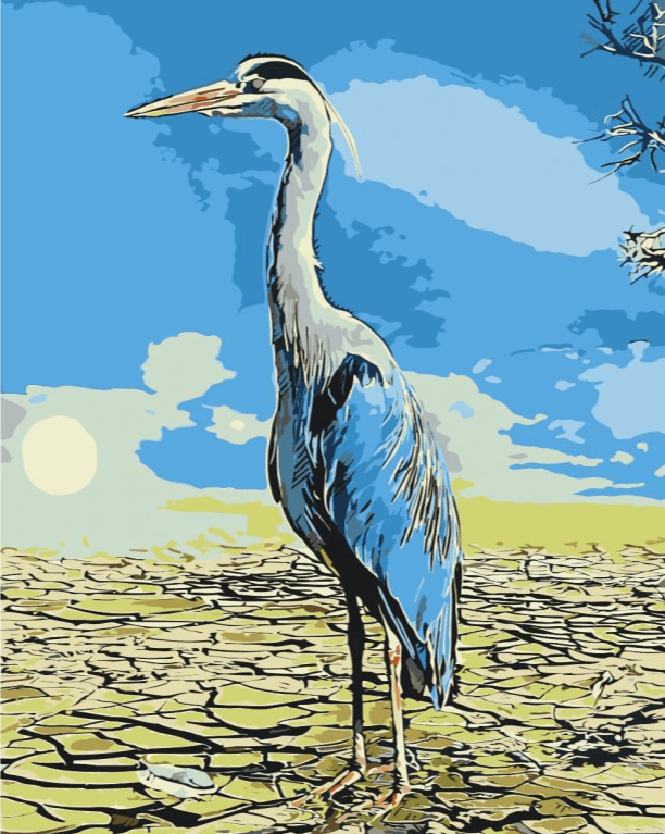 Diamond Painting - Heron - SEOS®