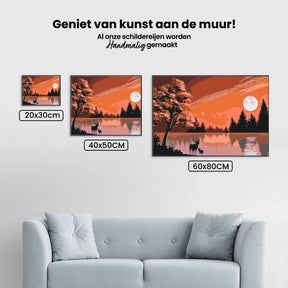 Diamond Painting - Herten in de natuur - SEOS®