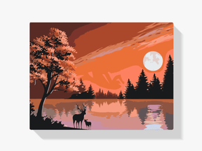 Diamond Painting - Herten in de natuur - SEOS®