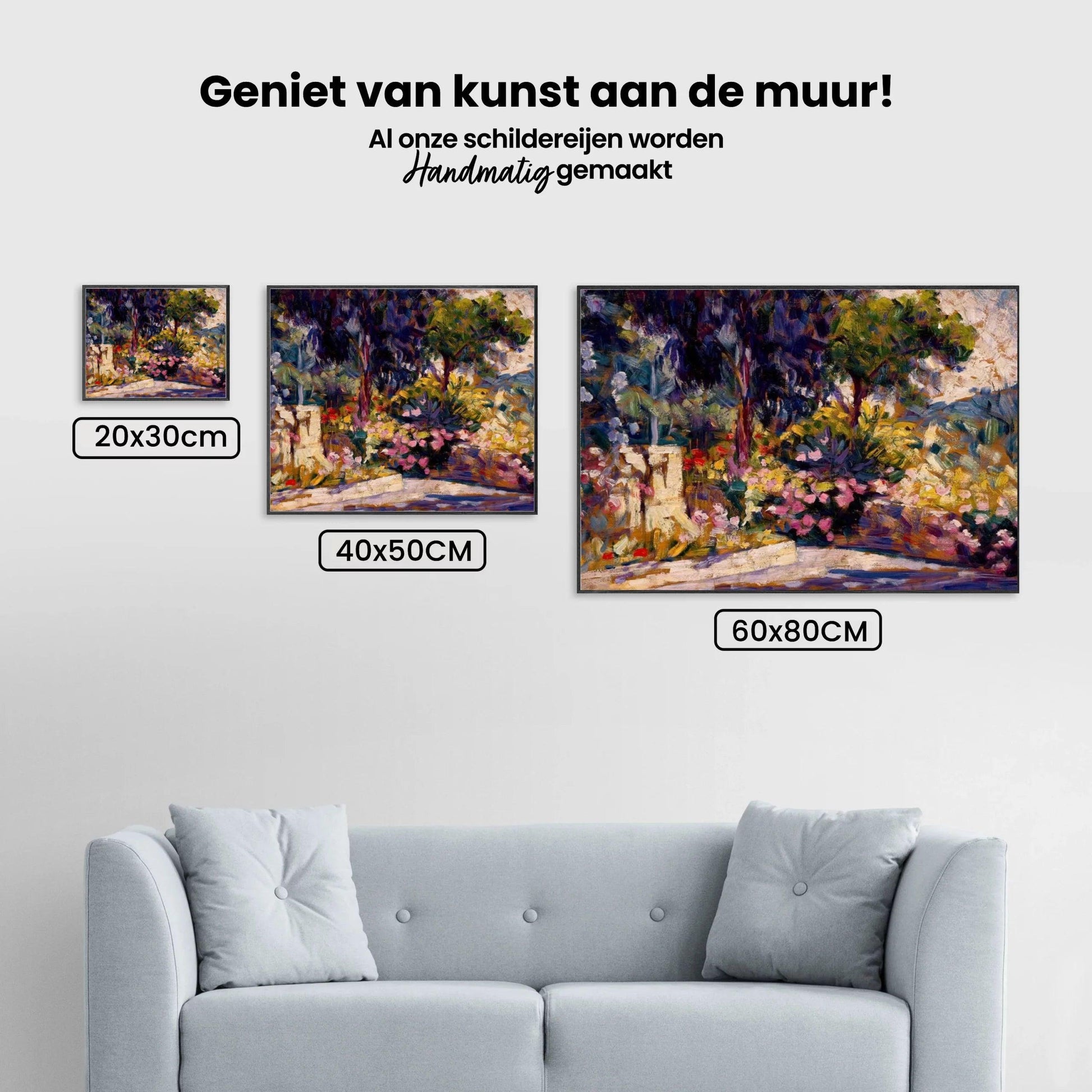 Diamond Painting - Het bloemrijke terras - SEOS Shop ®