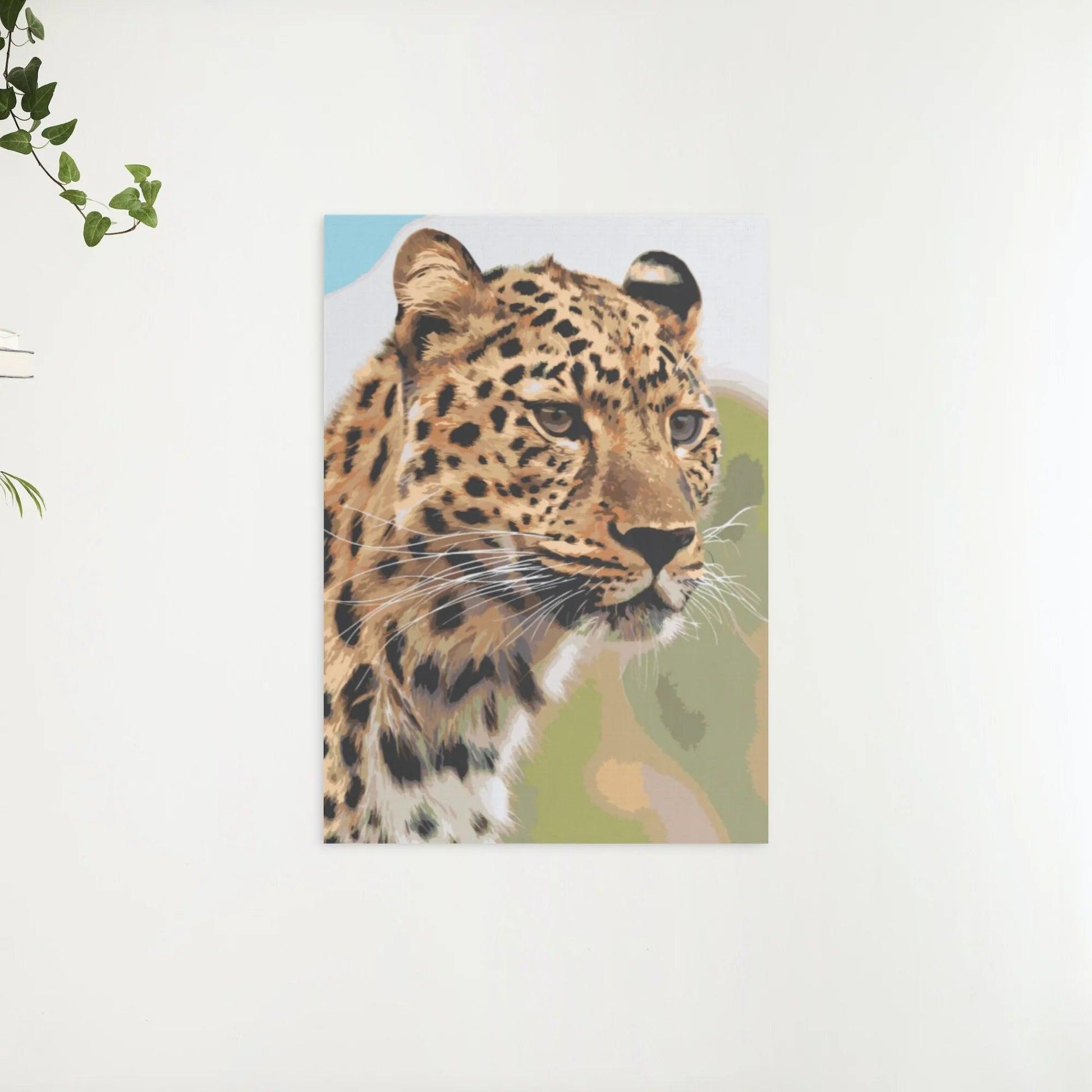 Diamond Painting - Het jachtzicht van een luipaard - SEOS®