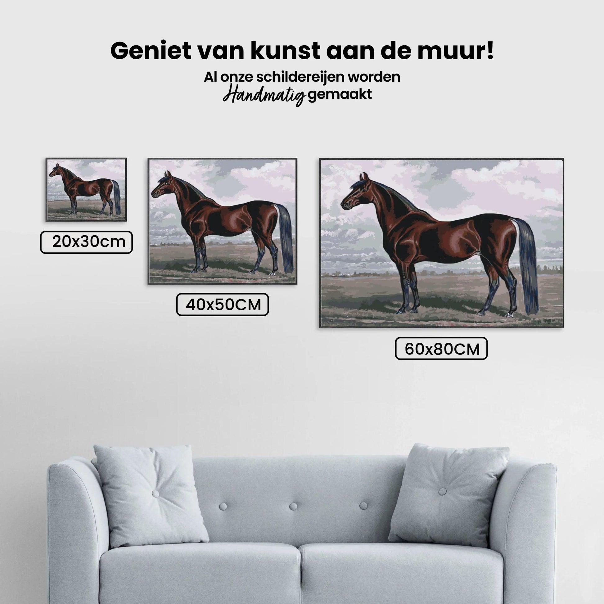 Diamond Painting - Het majestueuze paard - SEOS®