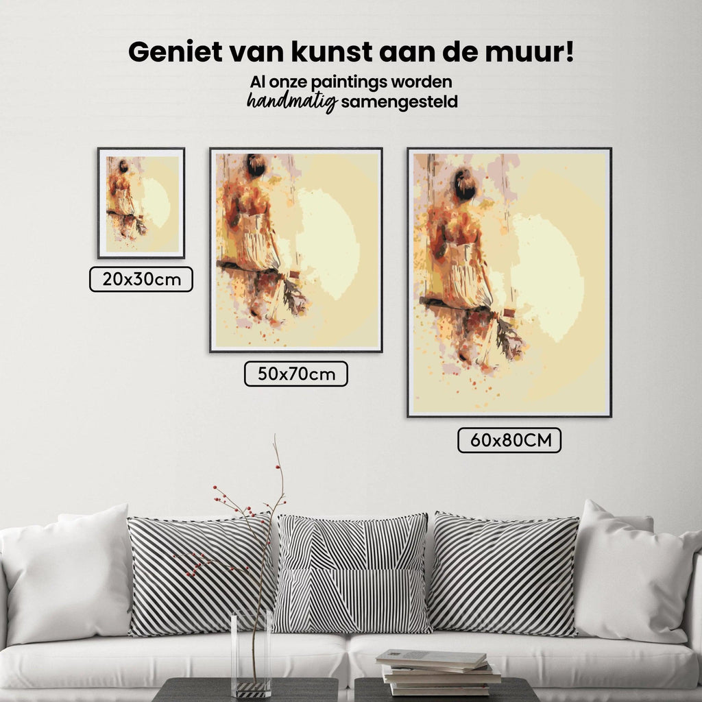 Diamond Painting - Het meisje op de schommel - SEOS Shop ®