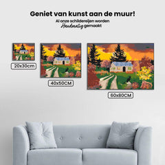 Diamond Painting - Huis in de natuur - SEOS Shop ®