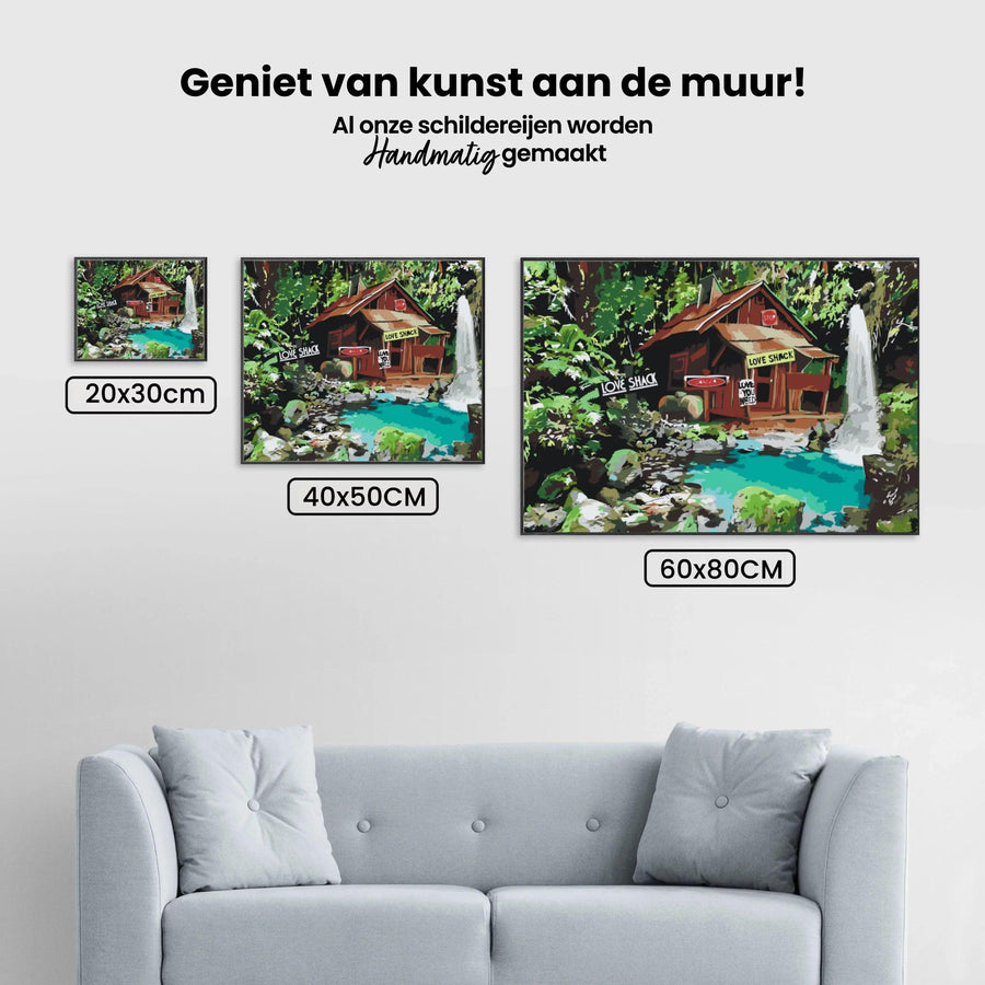Diamond Painting - Huisje van liefde - SEOS Shop ®