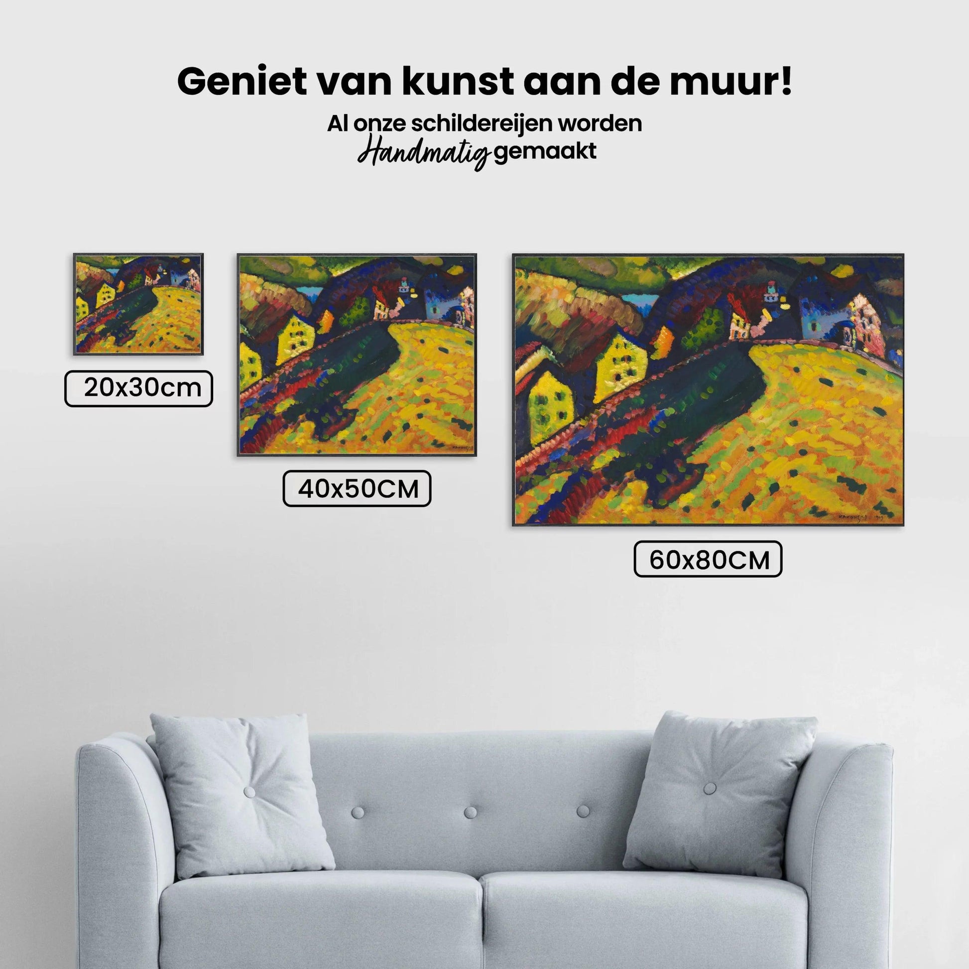 Diamond Painting - Huizen in Murnau - SEOS Shop ®