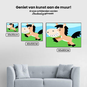 Diamond Painting - Huppelend Paardje - SEOS®