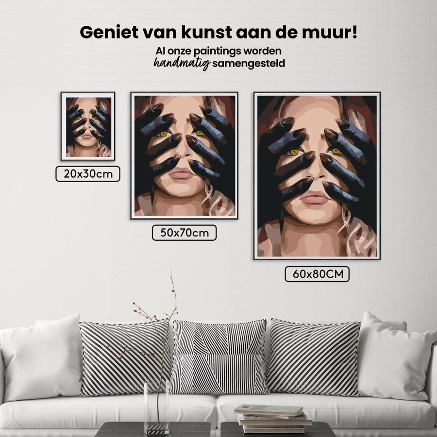 Diamond Painting - In de handen van de duivel - SEOS Shop ®