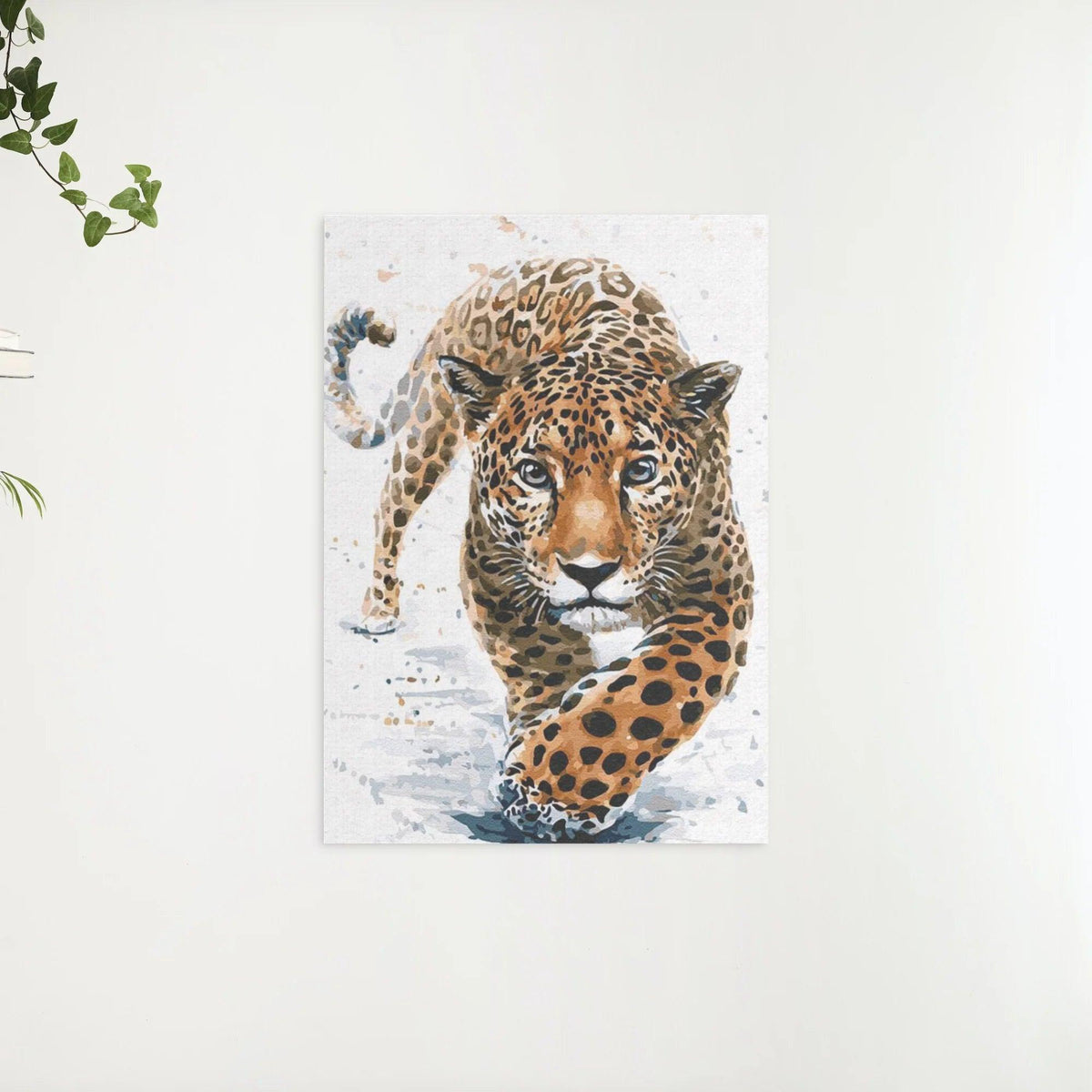 Diamond Painting - Jacht op luipaard - SEOS®