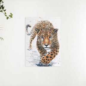 Diamond Painting - Jacht op luipaard - SEOS®