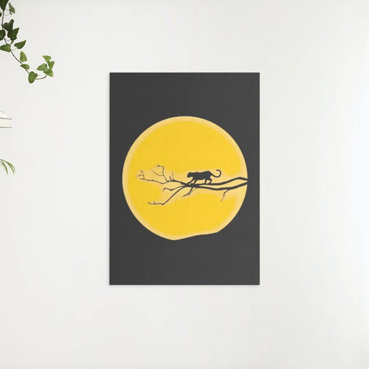 Diamond Painting - Jaguar onder een volle maan - SEOS®