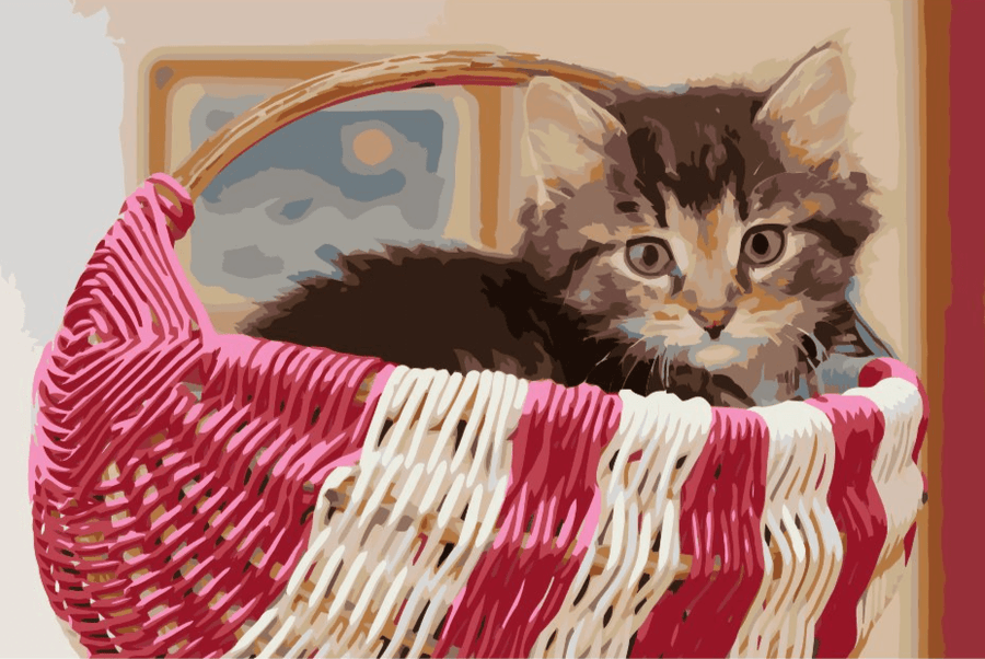 Diamond Painting - Kat in de mand - SEOS®