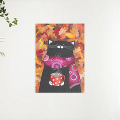 Diamond Painting - Kat met marshmallows - SEOS®