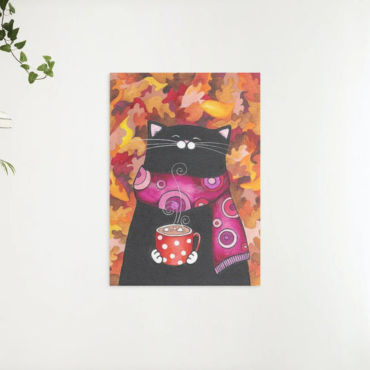 Diamond Painting - Kat met marshmallows - SEOS®