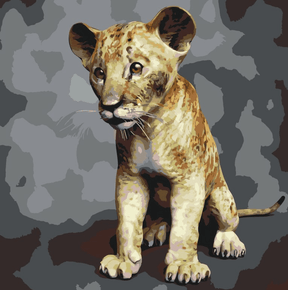 Diamond Painting - Kleine Simba - SEOS®