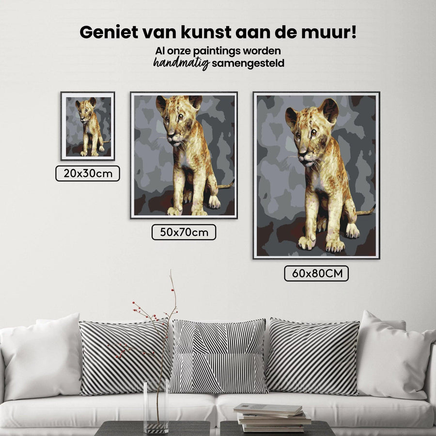 Diamond Painting - Kleine Simba - SEOS®
