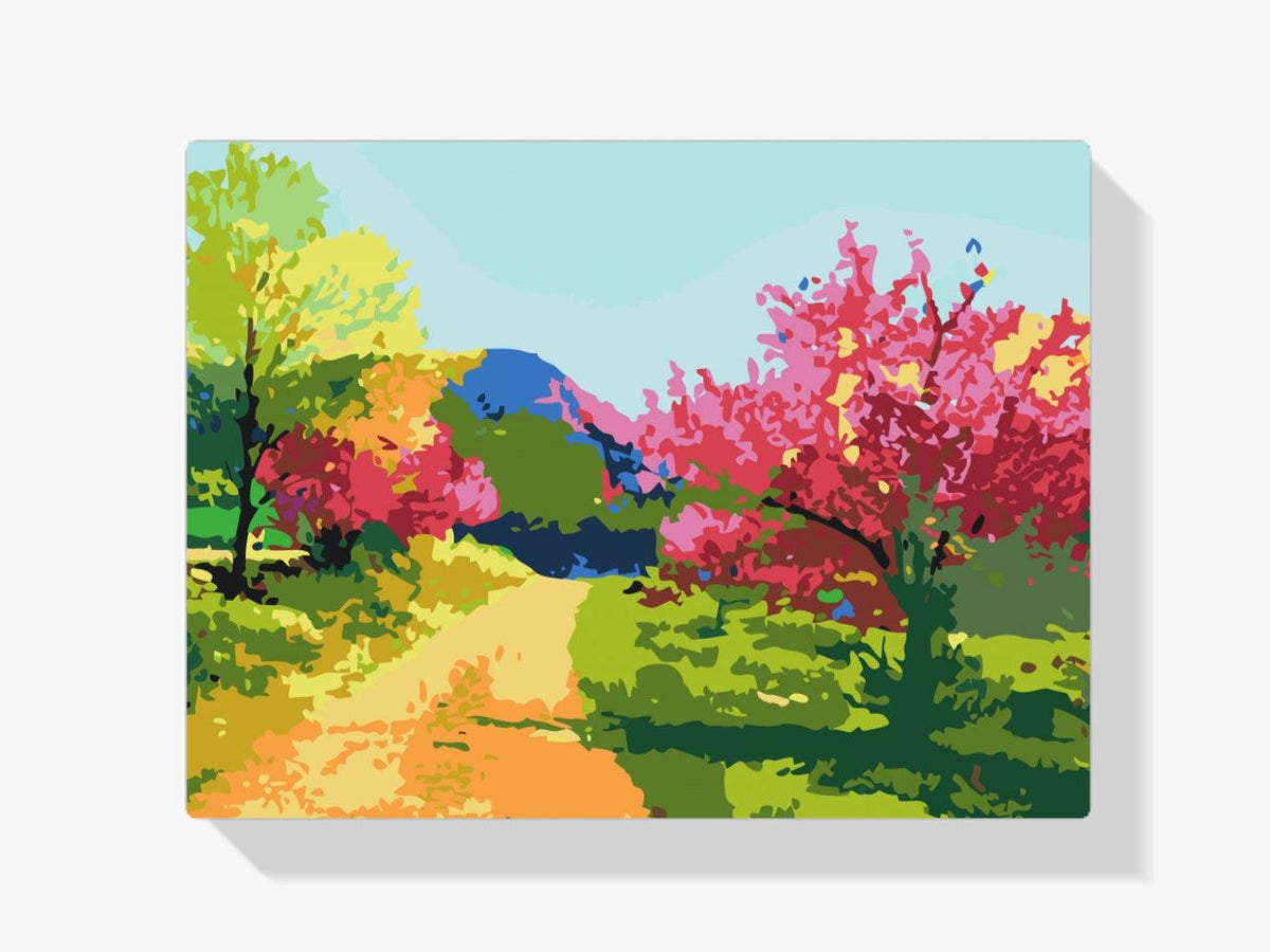 Diamond Painting - Kleurrijk landschap - SEOS Shop ®
