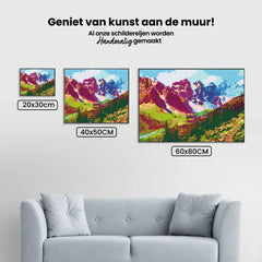 Diamond Painting - Kleurrijke bergen - SEOS Shop ®