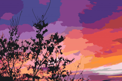 Diamond Painting - Kleurrijke lucht - SEOS Shop ®