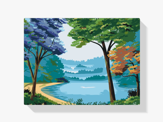 Diamond Painting - Kleurrijke natuur - SEOS Shop ®