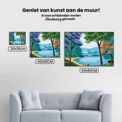 Diamond Painting - Kleurrijke natuur - SEOS Shop ®