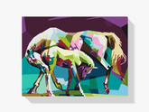 Diamond Painting - Kleurrijke paarden - SEOS®