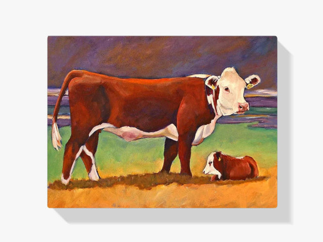 Diamond Painting Koe en Kalf