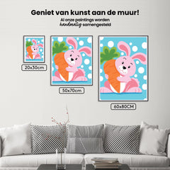 Diamond Painting - Konijn met Wortel - SEOS®