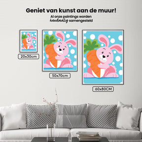 Diamond Painting - Konijn met Wortel - SEOS®