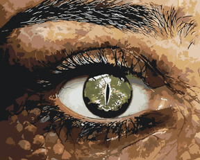 Diamond Painting - Krokodillenoog - SEOS Shop ®