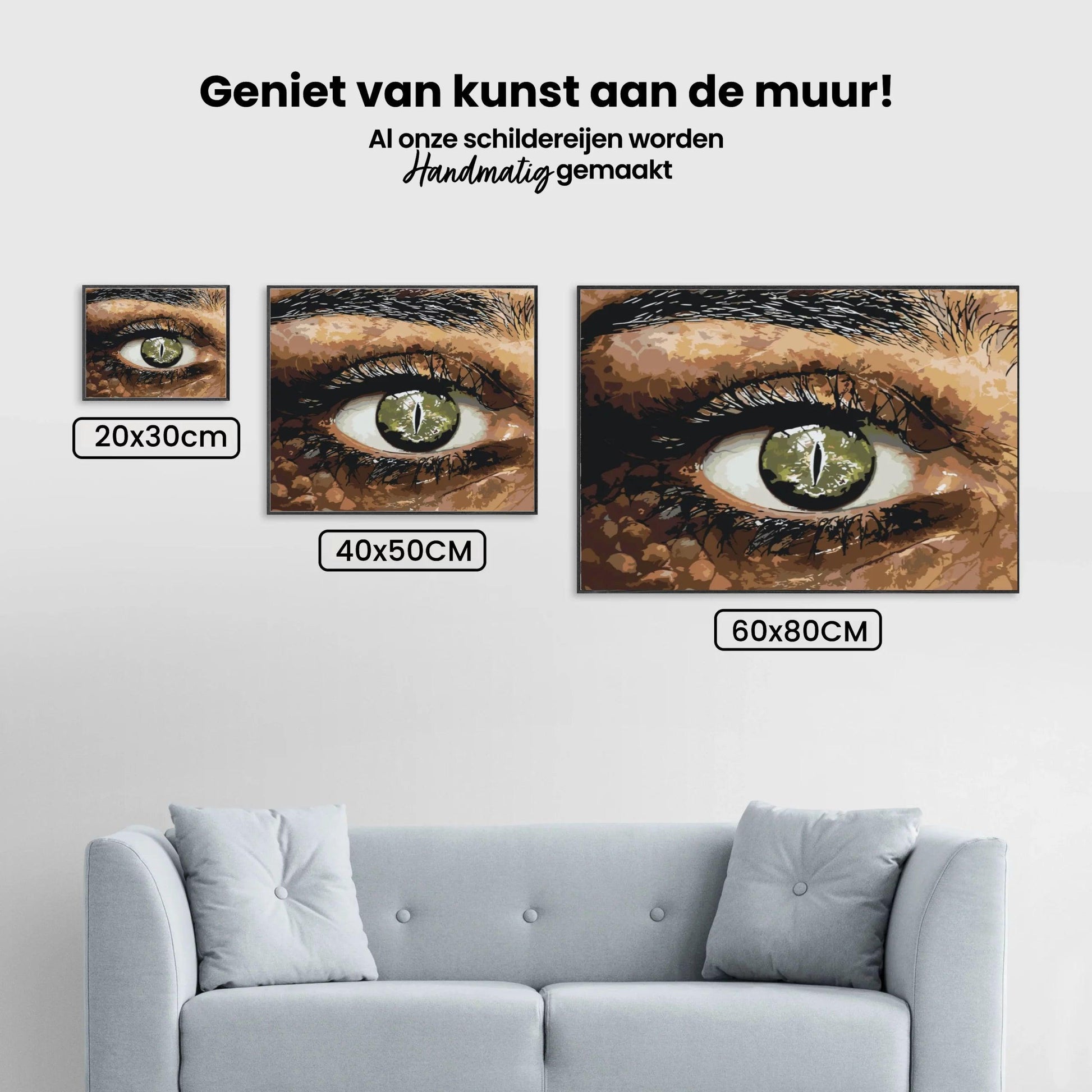 Diamond Painting - Krokodillenoog - SEOS Shop ®