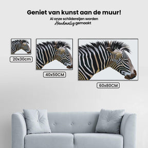 Diamond Painting - Kubistische zebra - SEOS Shop ®