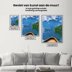 Diamond Painting - Lago di Braies, Italië - SEOS Shop ®