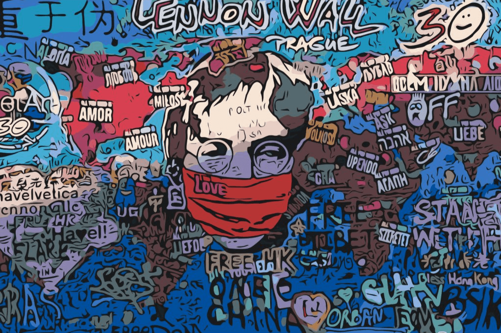 Diamond Painting - Lennon’s Muur - SEOS Shop ®