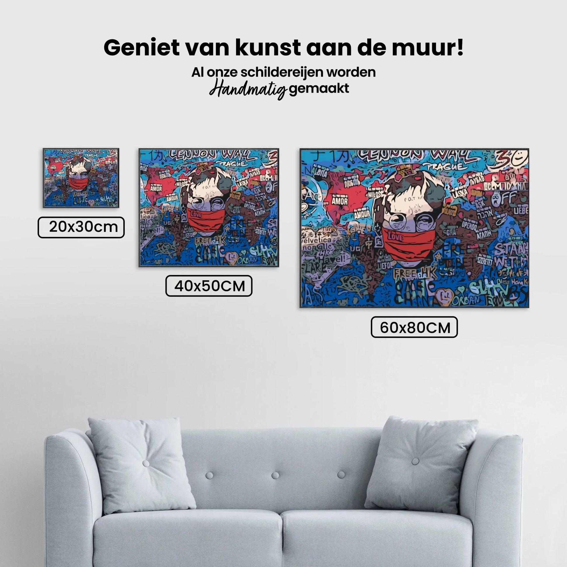 Diamond Painting - Lennon’s Muur - SEOS Shop ®