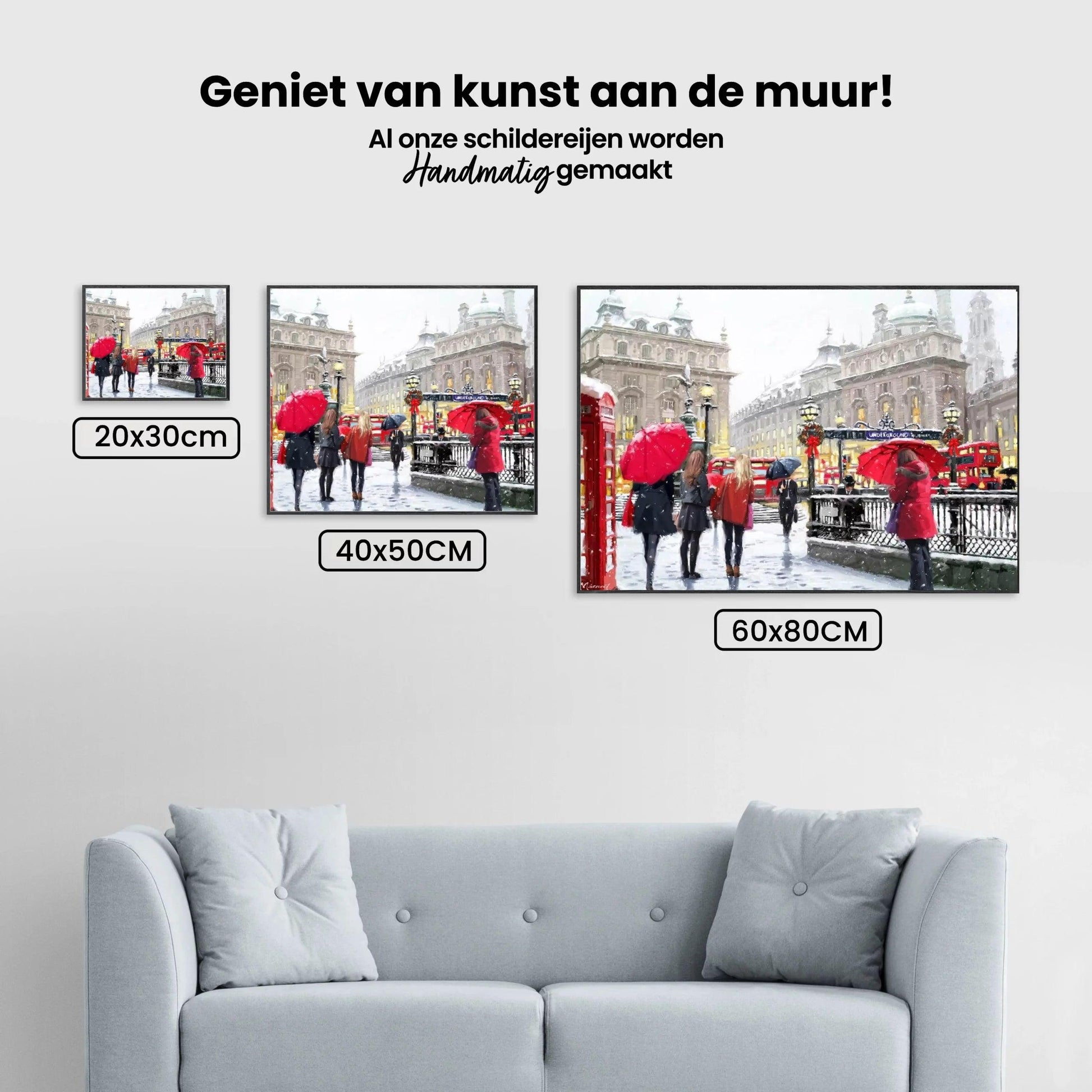 Diamond Painting - Londen in sneeuw - SEOS Shop ®