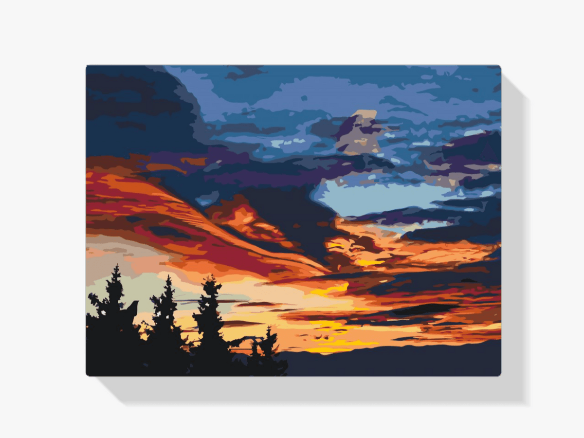 Diamond Painting - Lucht in kleuren - SEOS Shop ®