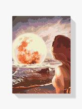 Diamond Painting - Maan op zee - SEOS Shop ®