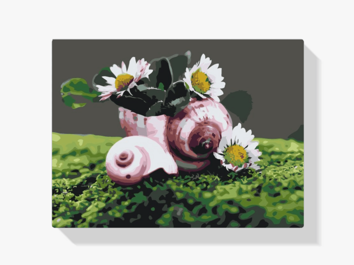 Diamond Painting - Madeliefjes in de dop - SEOS Shop ®