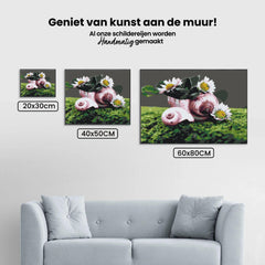 Diamond Painting - Madeliefjes in de dop - SEOS Shop ®