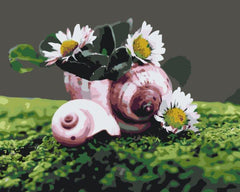 Diamond Painting - Madeliefjes in de dop - SEOS Shop ®