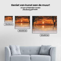 Diamond Painting - Magische zonsondergang - SEOS Shop ®
