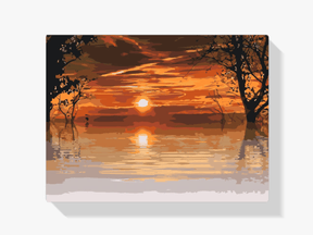 Diamond Painting - Magische zonsondergang - SEOS Shop ®