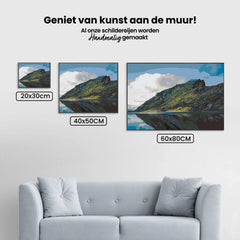 Diamond Painting - Meer in de bergen, Fjord - SEOS Shop ®