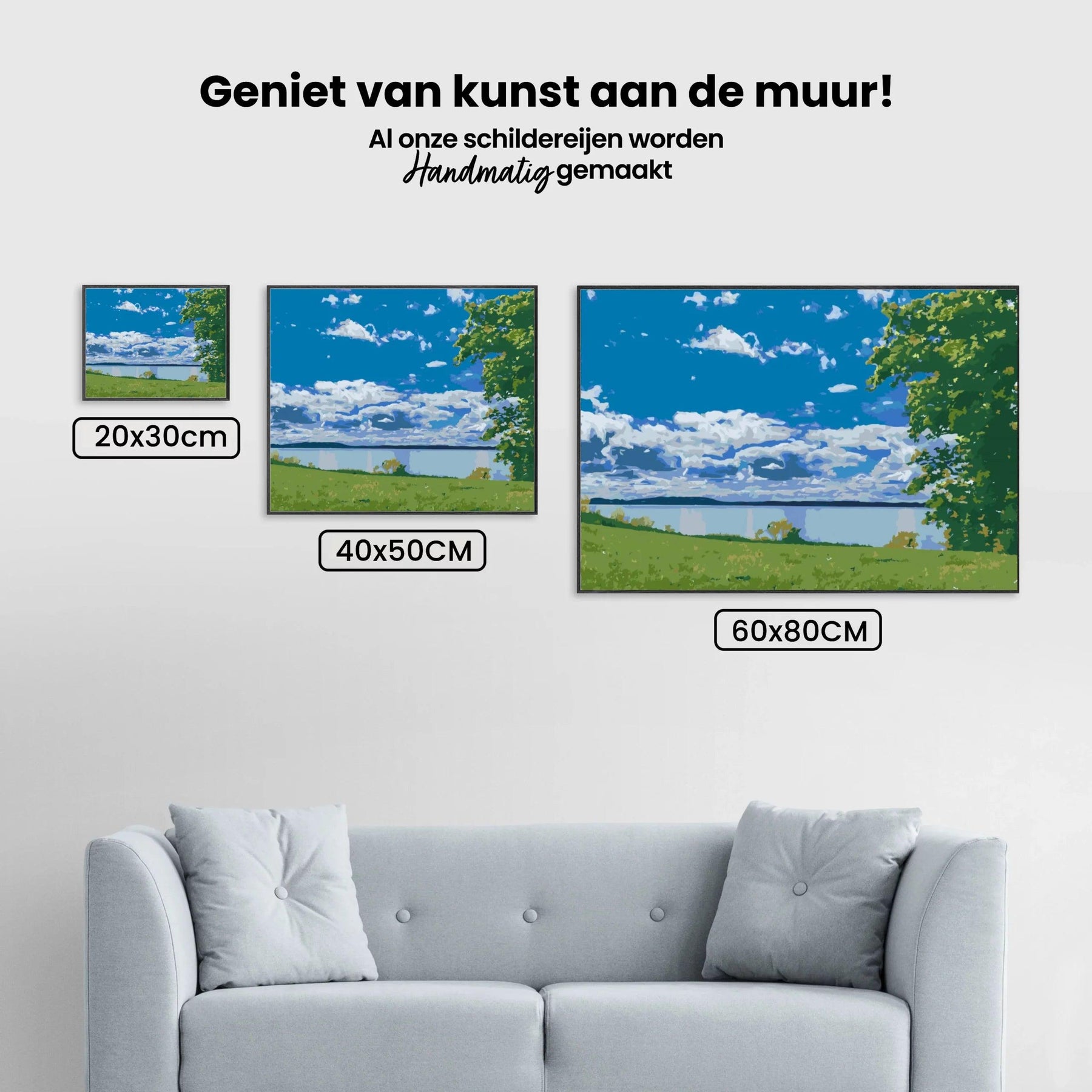 Diamond Painting - Meer in de natuur - SEOS Shop ®