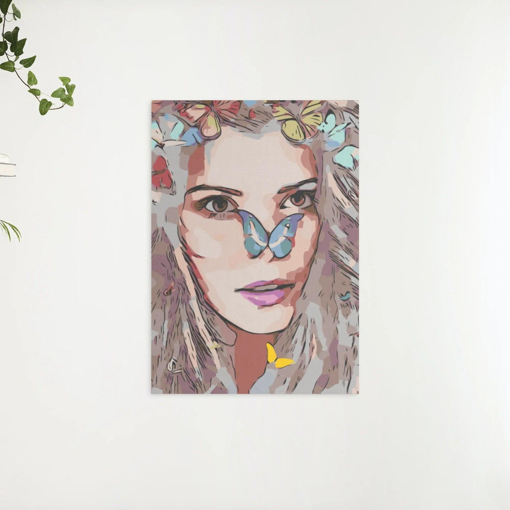 Diamond Painting - Meisje met vlinders - SEOS Shop ®