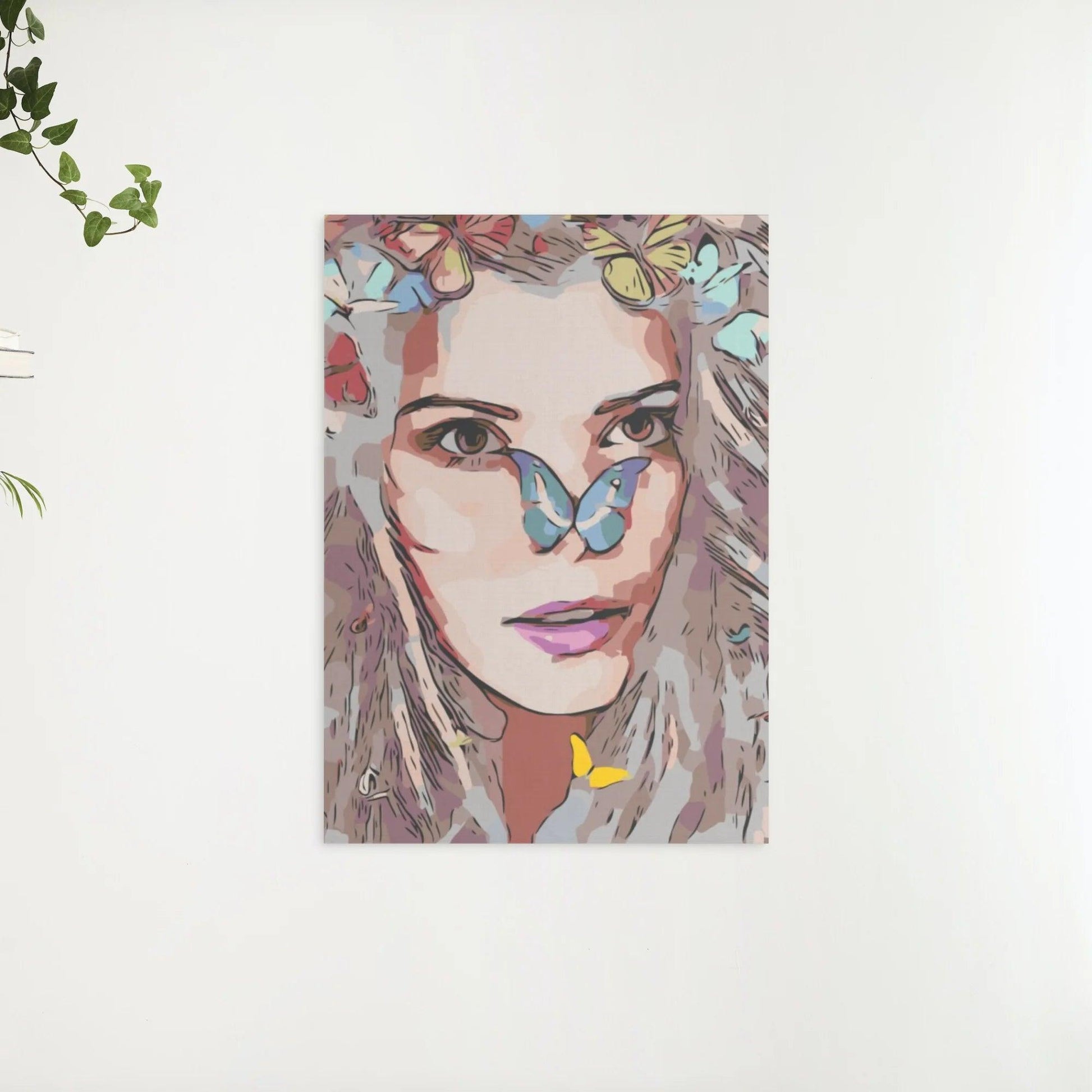 Diamond Painting - Meisje met vlinders - SEOS Shop ®