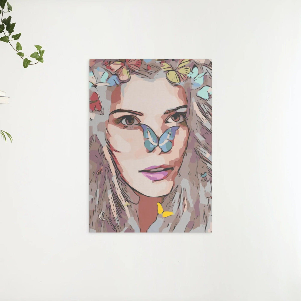 Diamond Painting - Meisje met vlinders - SEOS Shop ®